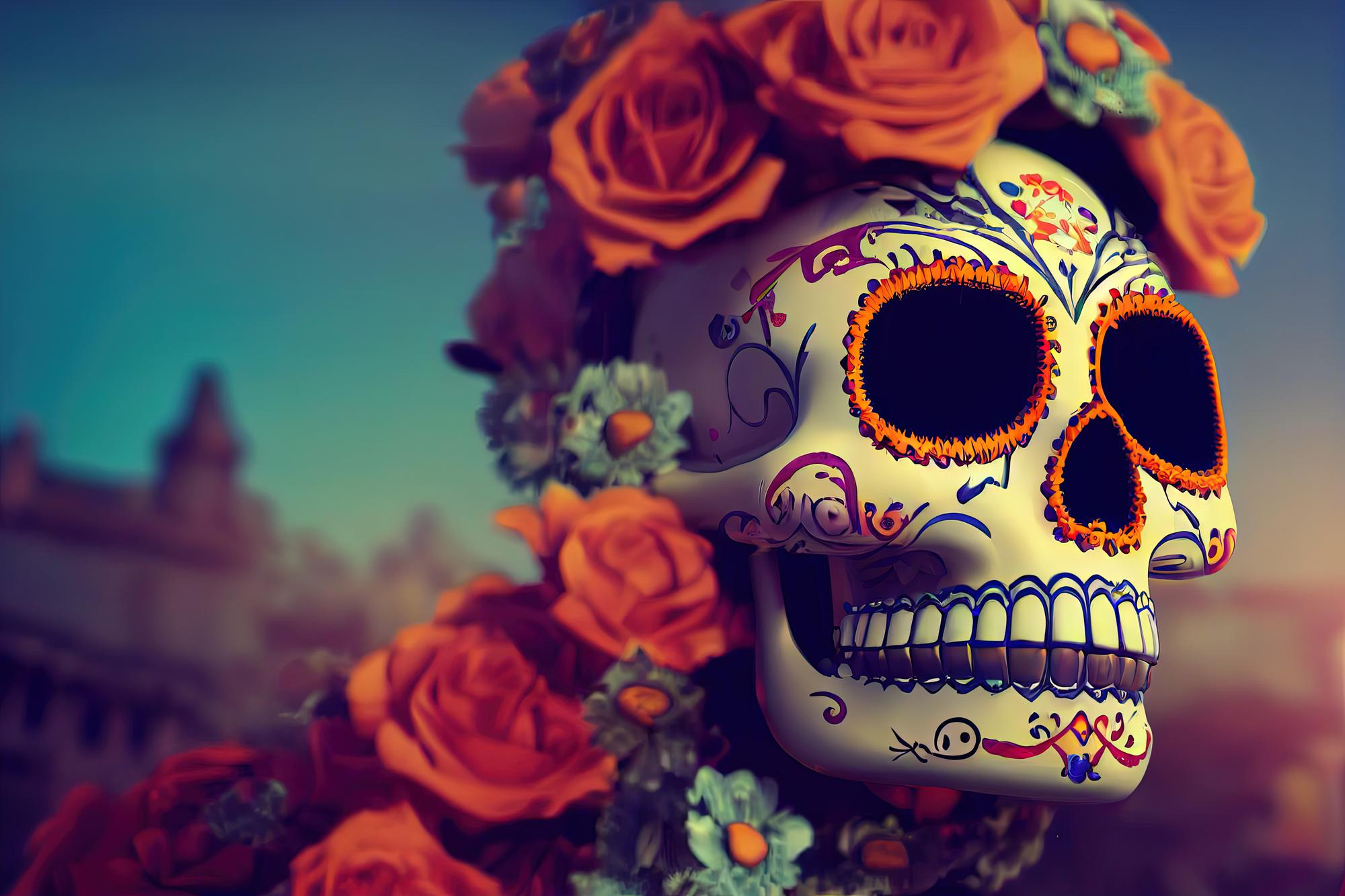 Honoring Tradition: Exploring the Day of the Dead Celebration in Mexico header image.