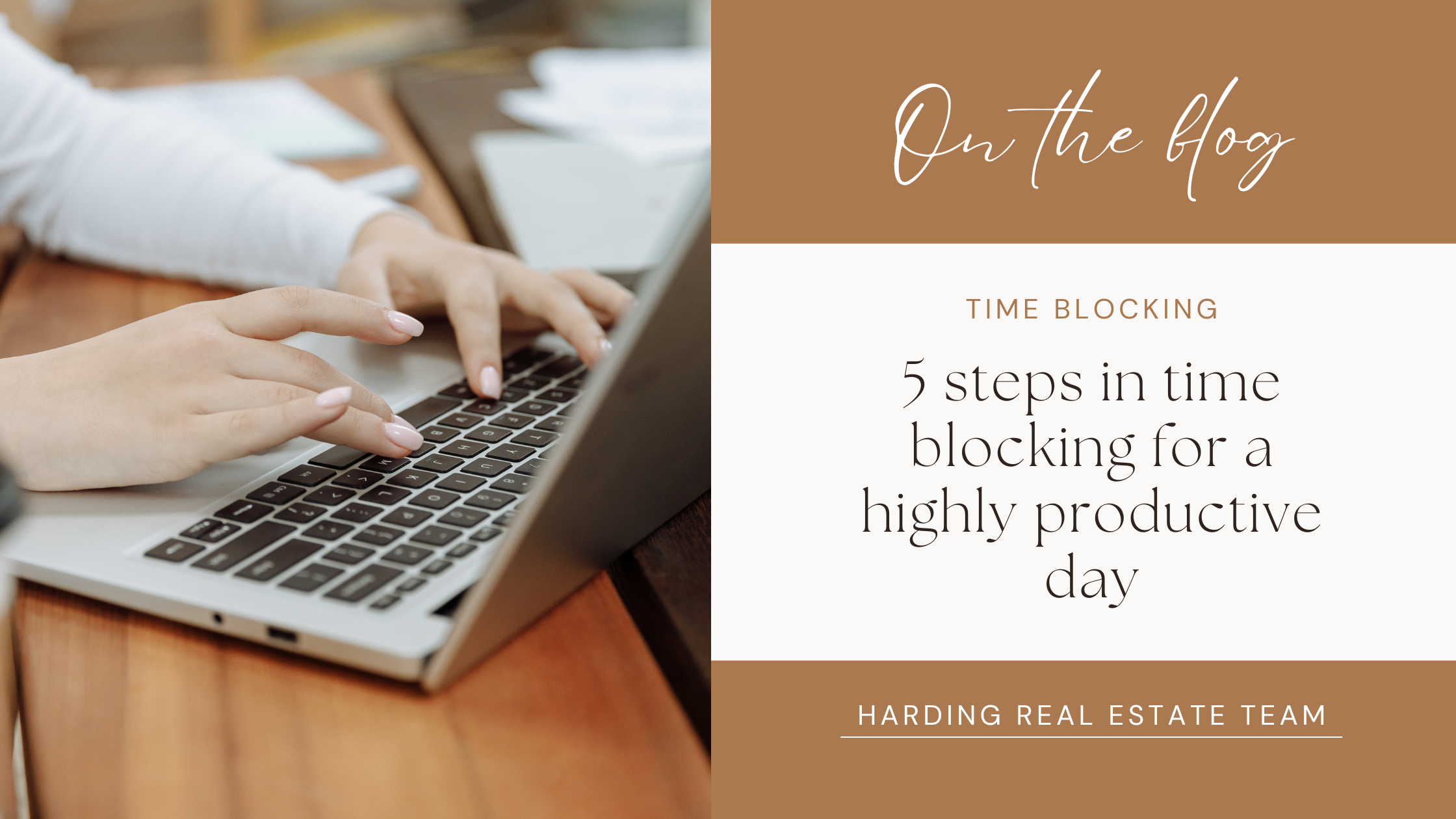 5 Ways to Time Block for Maximum Productivity (While Balancing Work and Family) header image.
