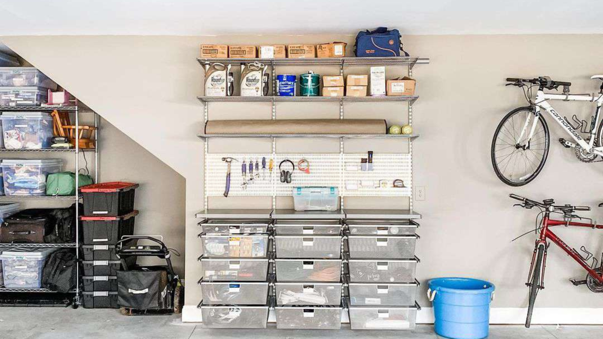 Garage Organization Projects for Summer header image.