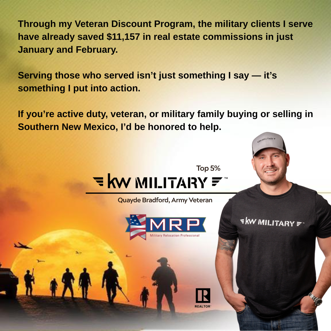How Military & Veteran Buyers and Sellers Saved Over $11,000 in Just 2 Months using my Veteran Discount header image.