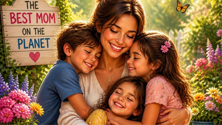 AND THE WINNER IS: CELEBRATING THE BEST MOM ON THE PLANET header image.