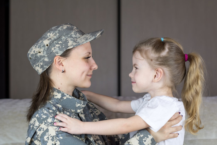 Buying a home at your next duty station~Military Families header image.