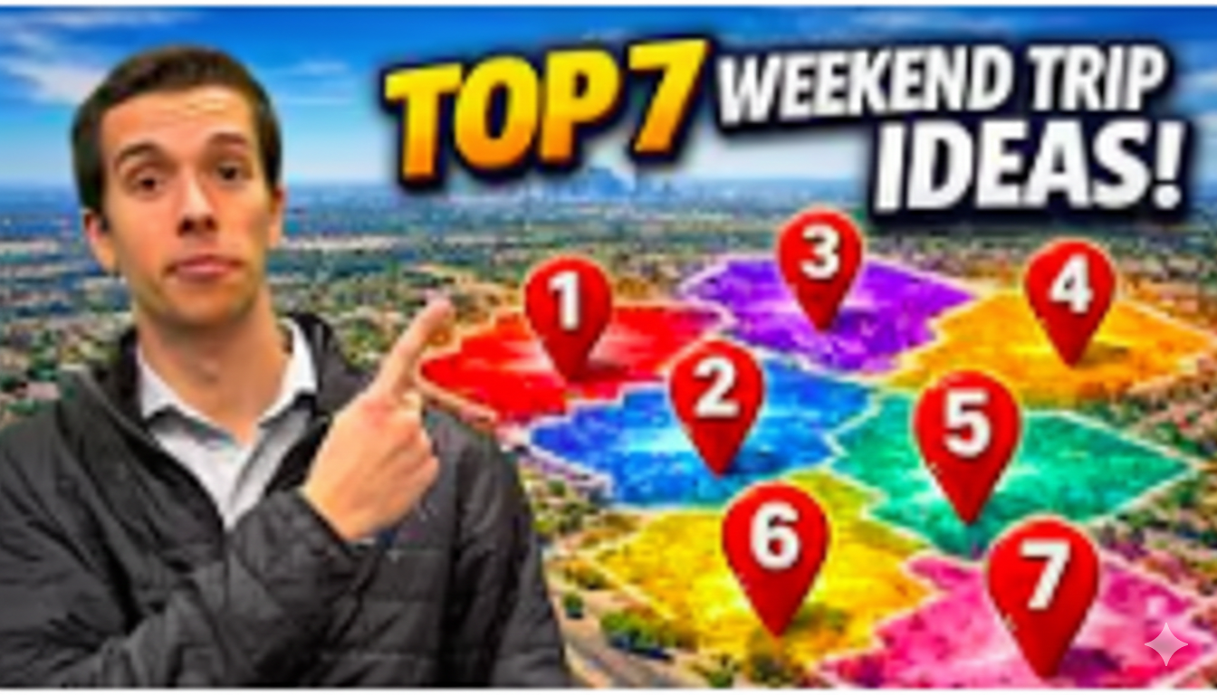 Scenic day trips and weekend getaways near Sacramento including lakes, foothills, and Northern California outdoor destinations