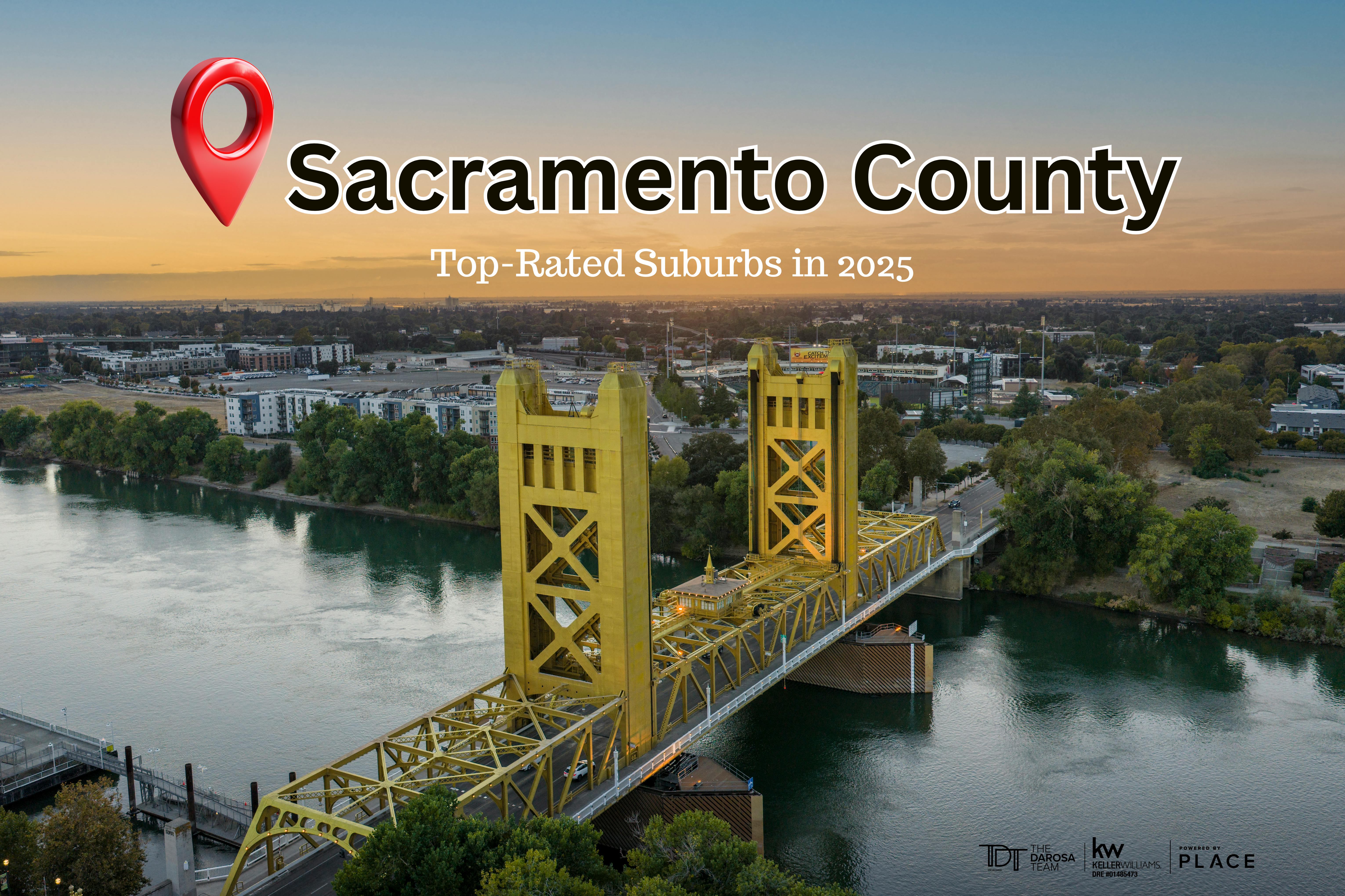 Sacramento County suburbs map tour with Jake DaRosa – Niche 2025 rankings.