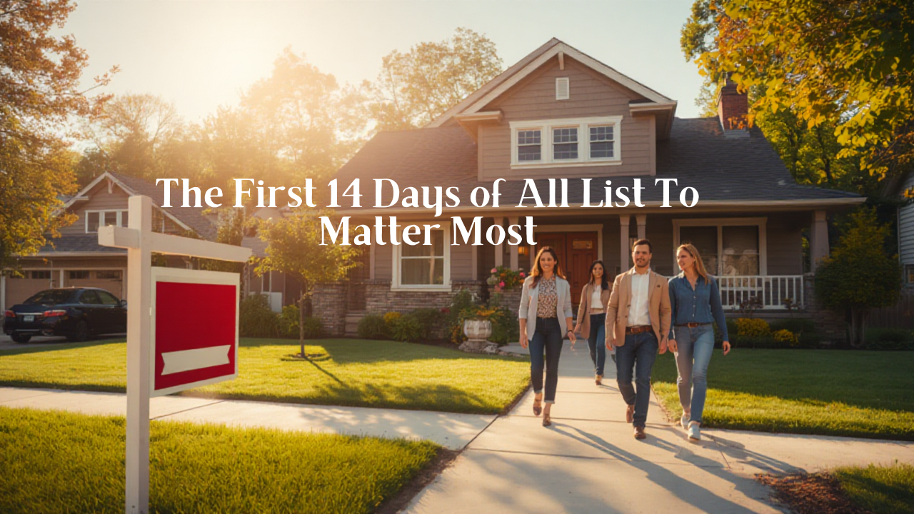 The First 14 Days of a Listing Matter Most header image.