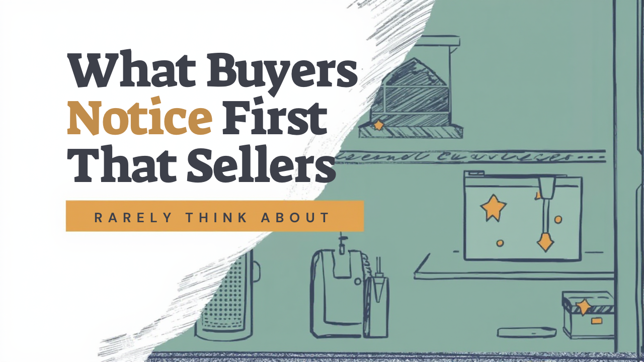 What Buyers Notice First (That Sellers Rarely Think About) header image.