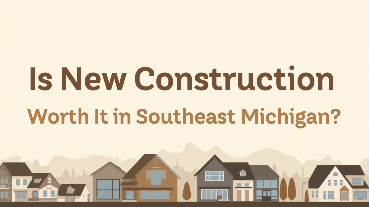 🏗️ Is New Construction Worth It in Southeast Michigan? header image.