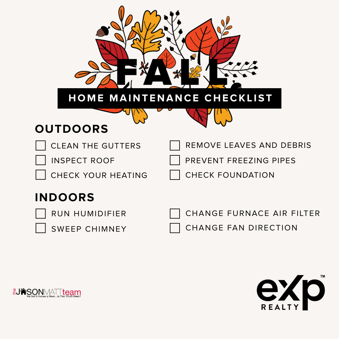🍁 It’s Fall Home Maintenance Time! 🍁 header image.