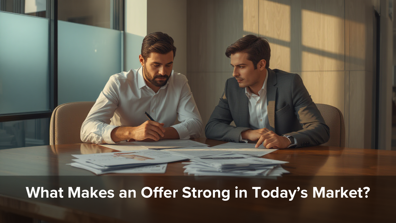 What Makes an Offer Strong in Today’s Market? header image.