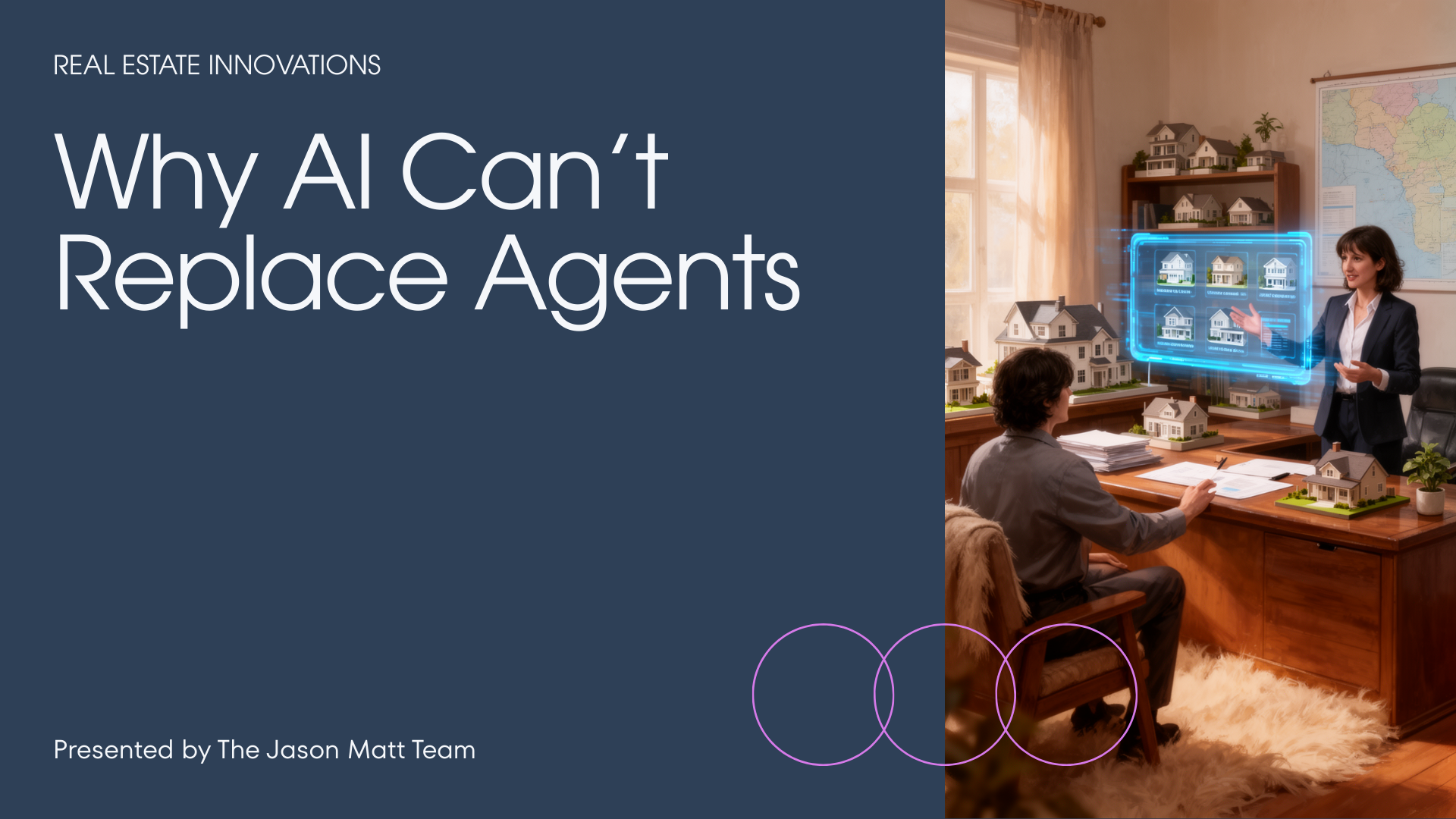Why AI Can’t Replace a Real Estate Agent header image.