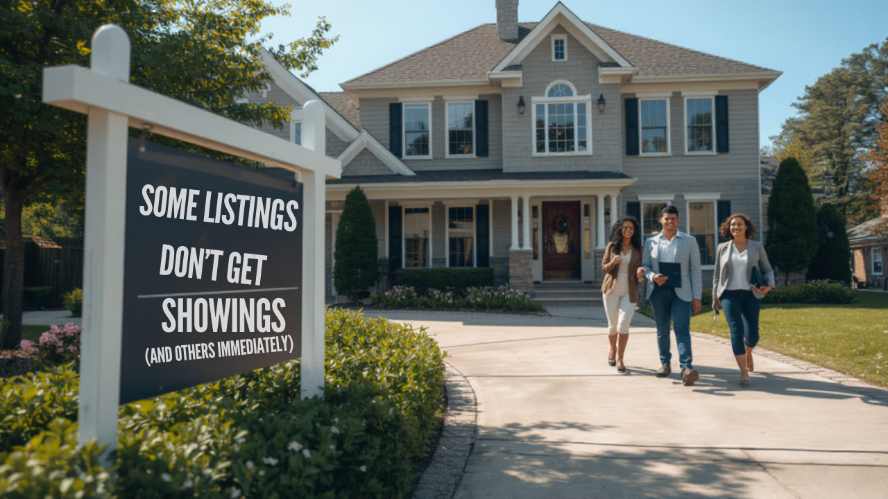 Why Some Listings Get Showings Immediately (And Others Don’t) header image.