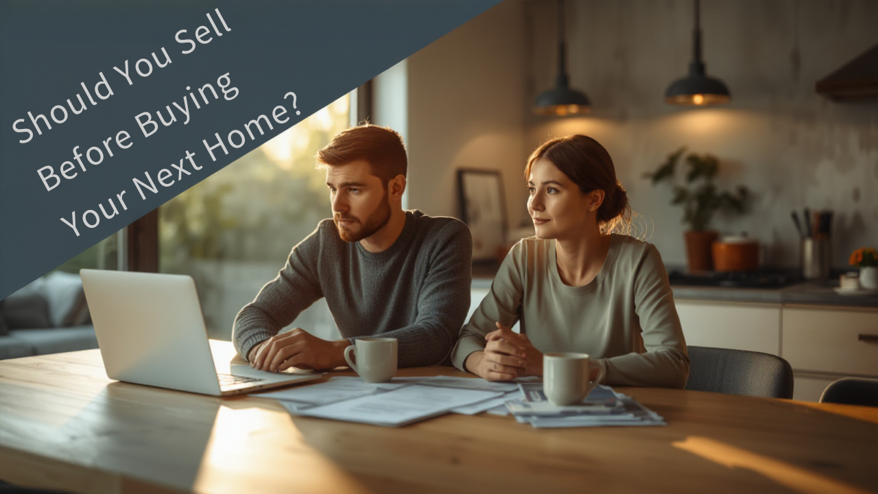 Should You Sell Before Buying Your Next Home? header image.