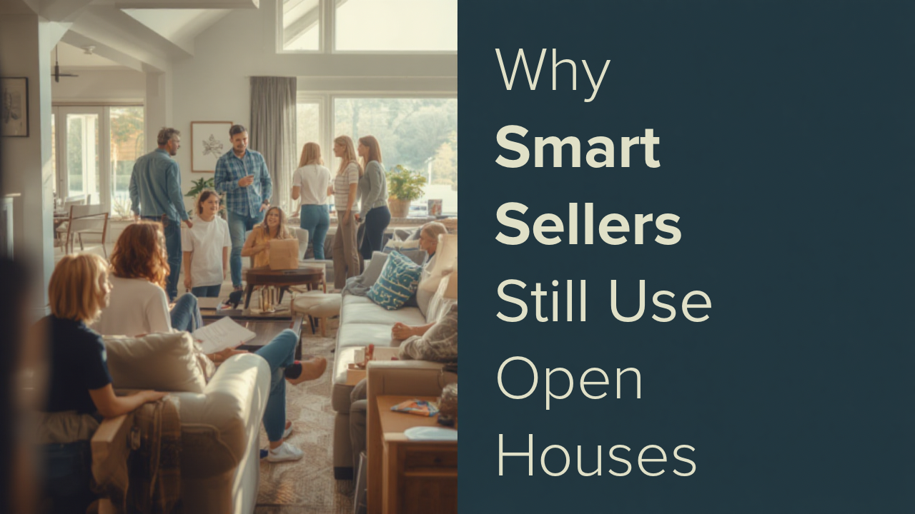 Why Smart Sellers Still Use Open Houses header image.