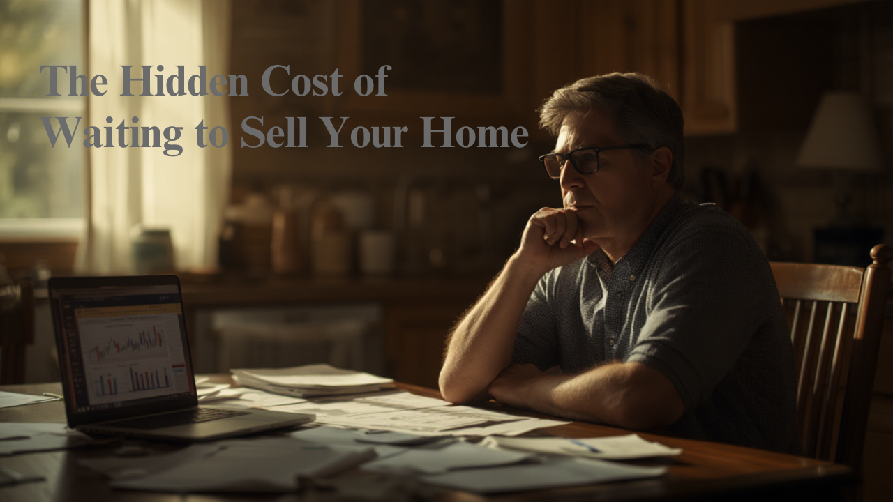 The Hidden Cost of Waiting to Sell Your Home header image.