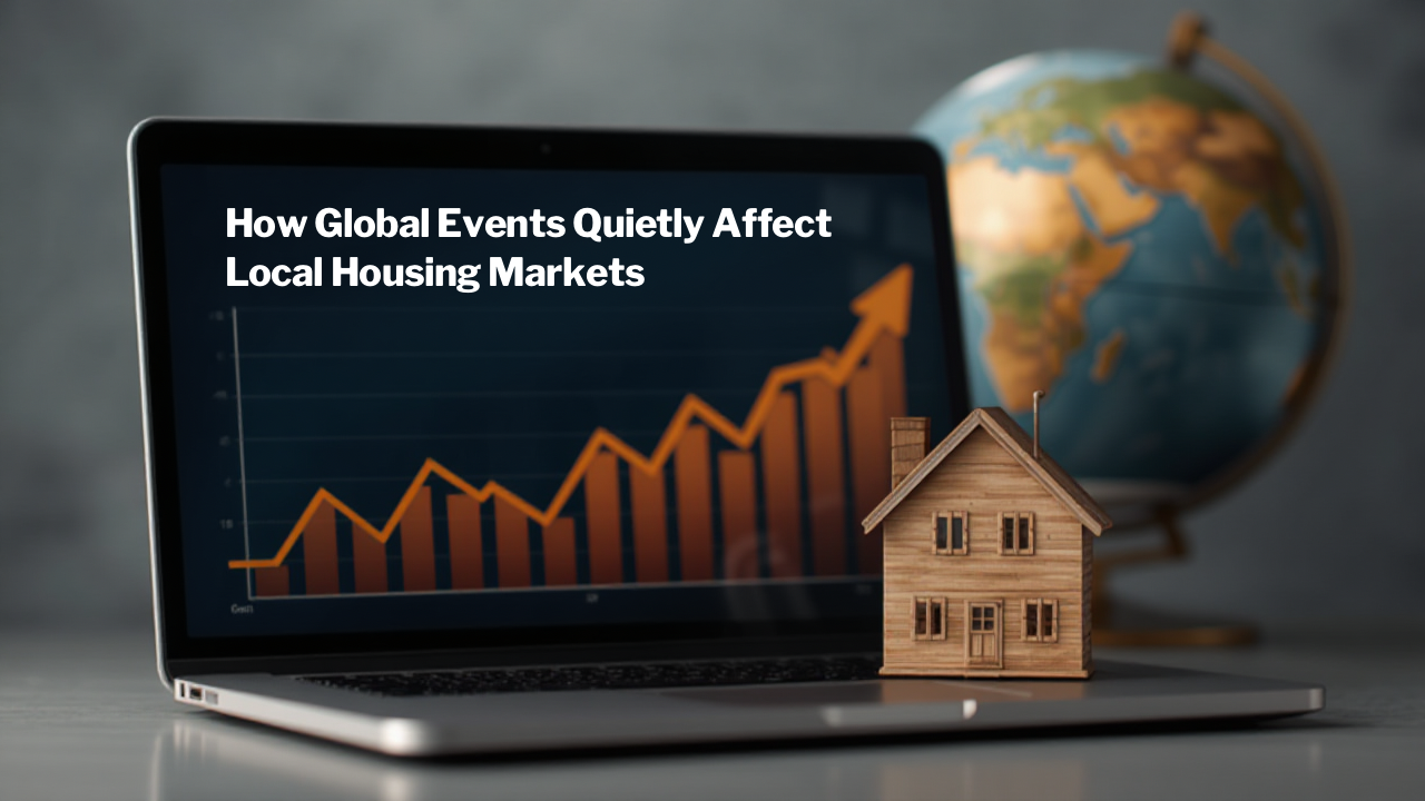 How Global Events Quietly Affect Local Housing Markets header image.