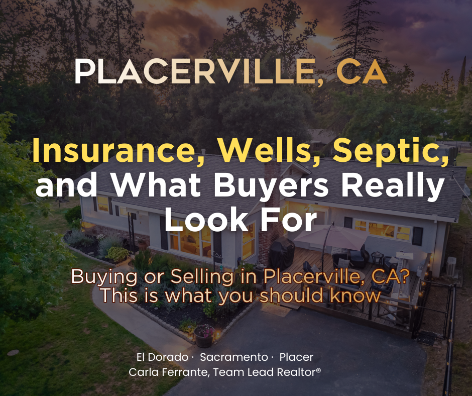 Insurance, Wells, Septic, and What Buyers Really Look For header image.