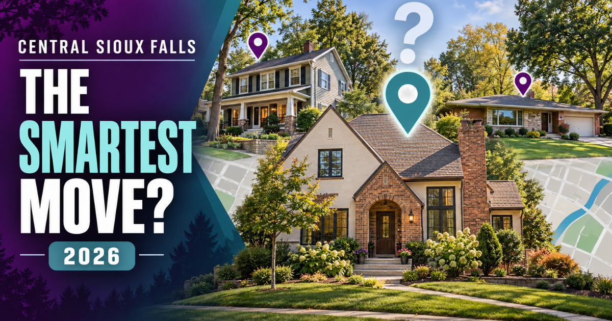 Which Central Sioux Falls Neighbourhood Is Actually the Smartest Move for a Growing Family in 2026? header image.