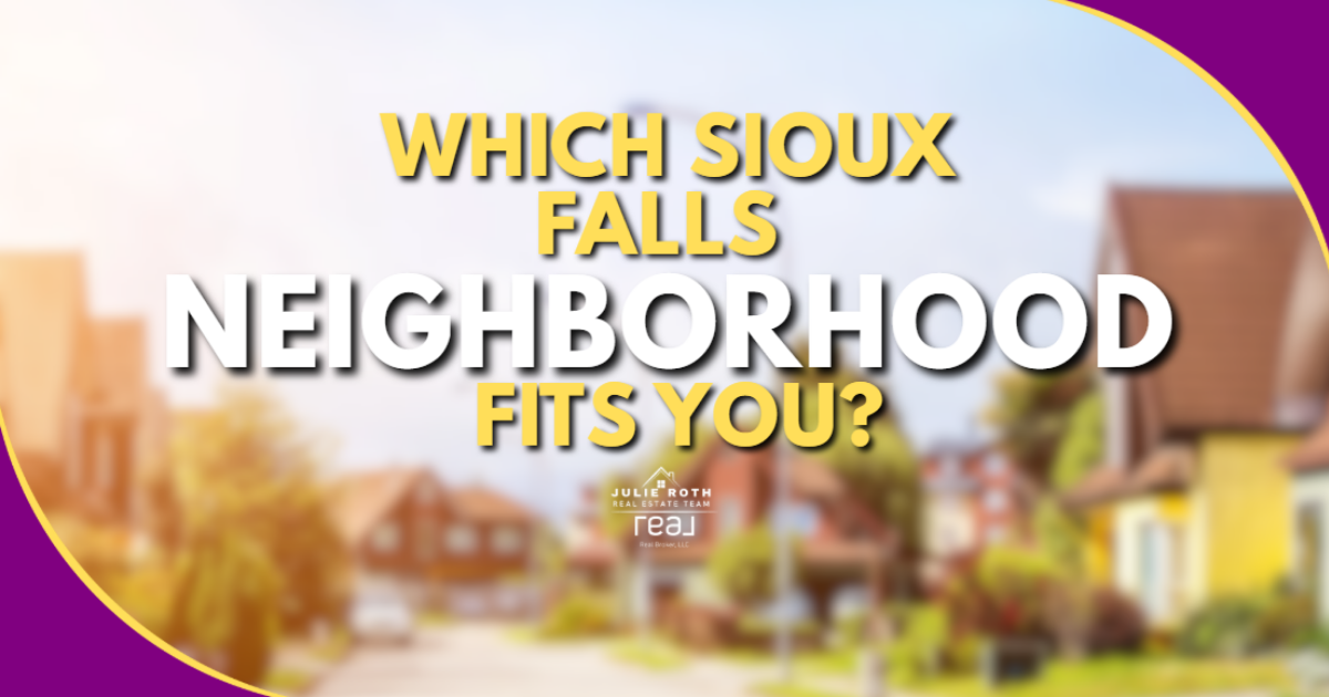 A Sioux Falls street lined with both modern and historic homes.