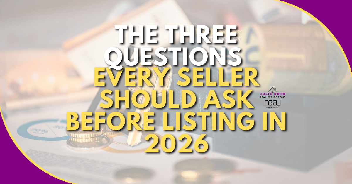 The Three Questions Every Seller Should Ask Before Listing in 2026 header image.