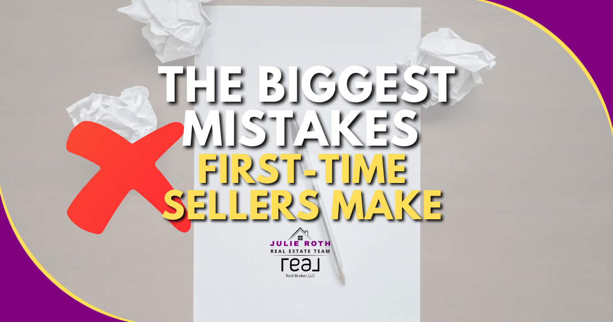 The Biggest Mistakes First-Time Sellers Make header image.