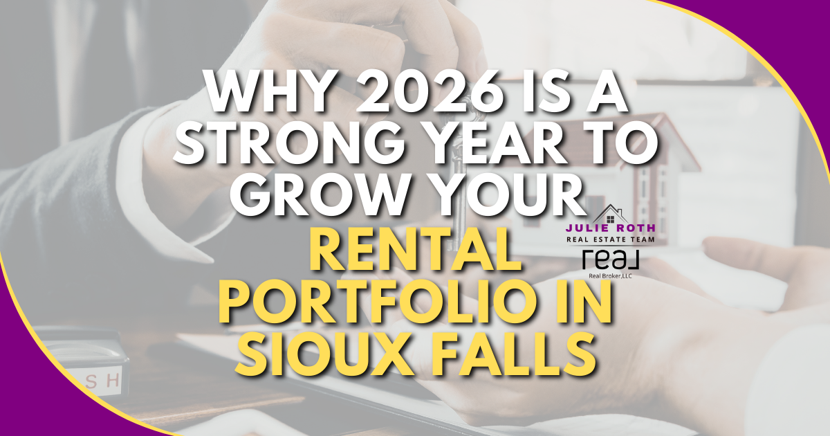 Why 2026 Is a Strong Year to Grow Your Rental Portfolio in Sioux Falls header image.