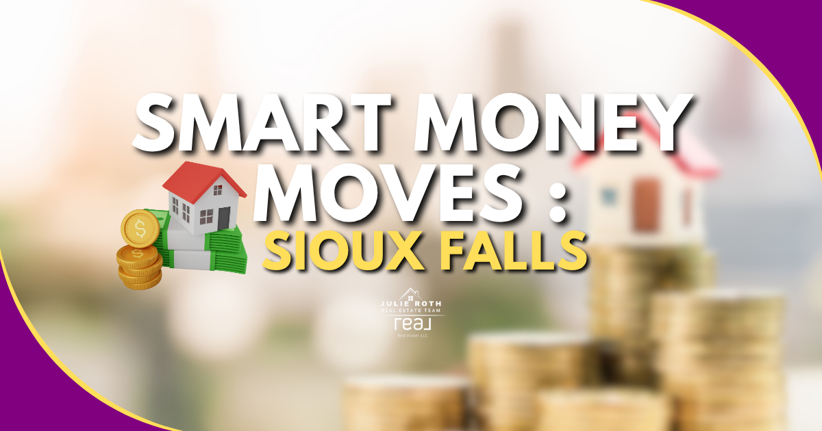 Exterior of a well-kept Sioux Falls duplex in a growing neighborhood.