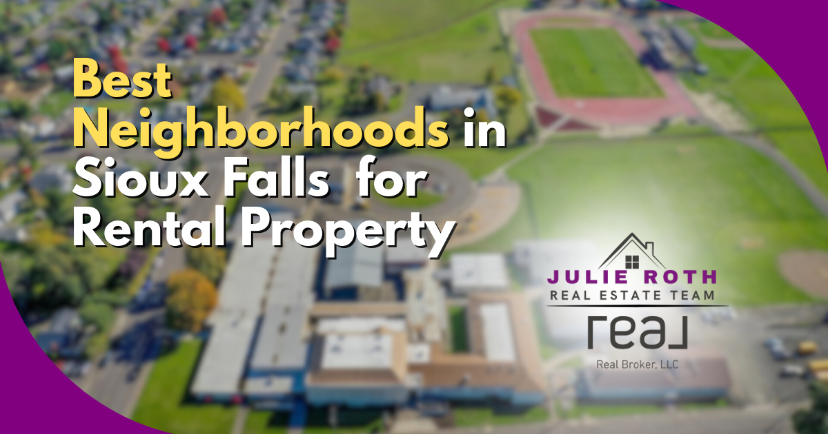 Best Neighborhoods in Sioux Falls for Rental Property header image.