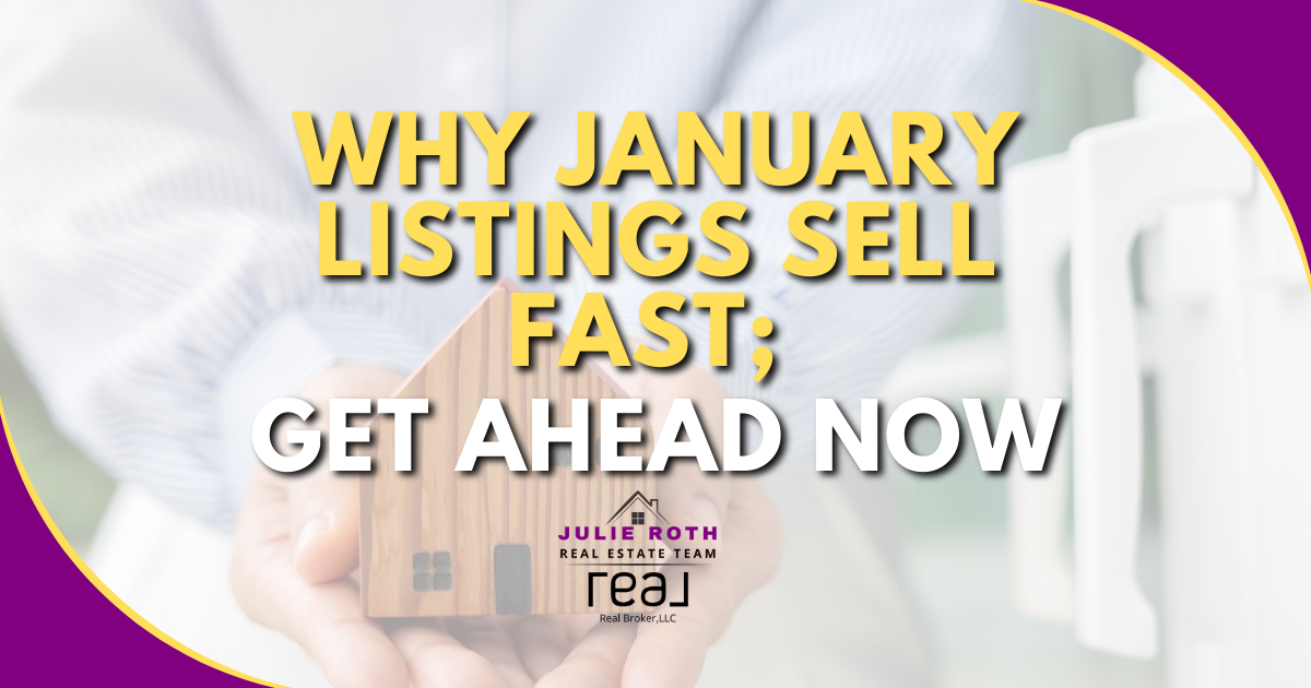 Why January Listings Sell Fast; Get Ahead Now header image.