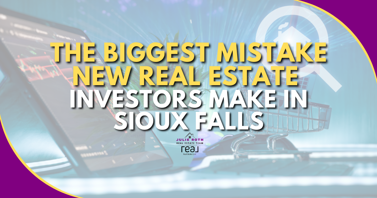 The Biggest Mistake New Real Estate Investors Make in Sioux Falls header image.