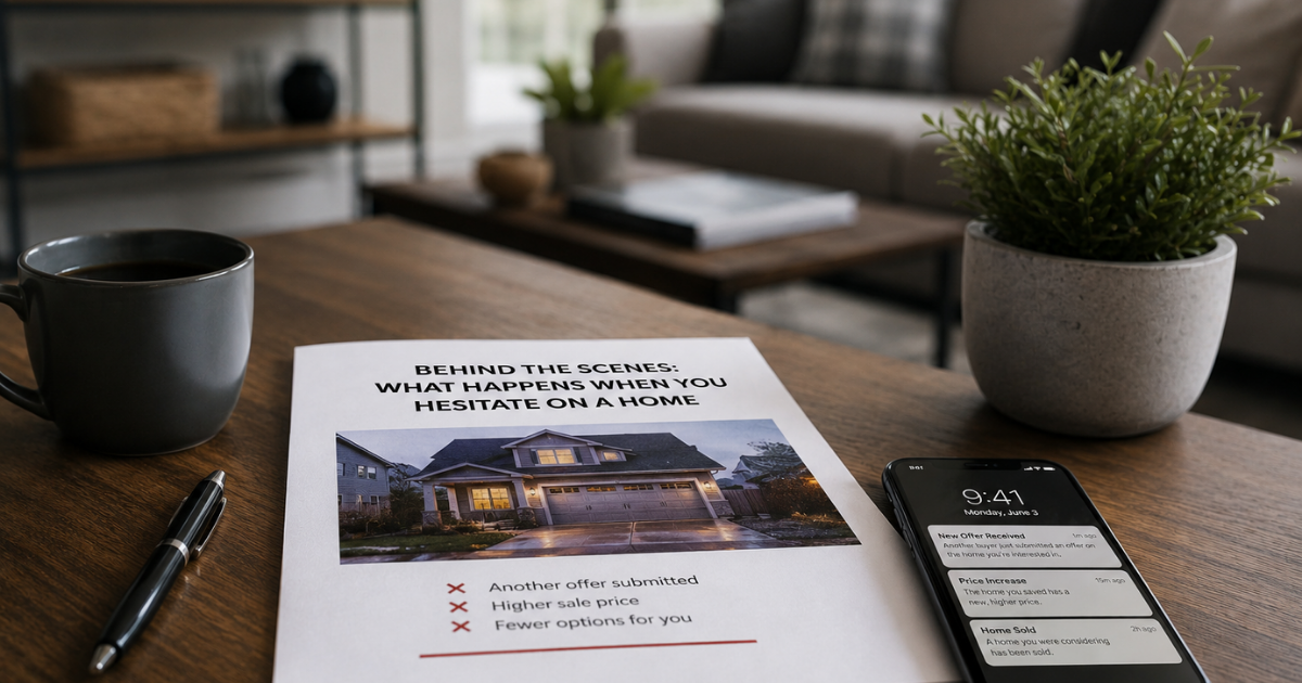 Behind the Scenes: What Happens When You Hesitate on a Home header image.