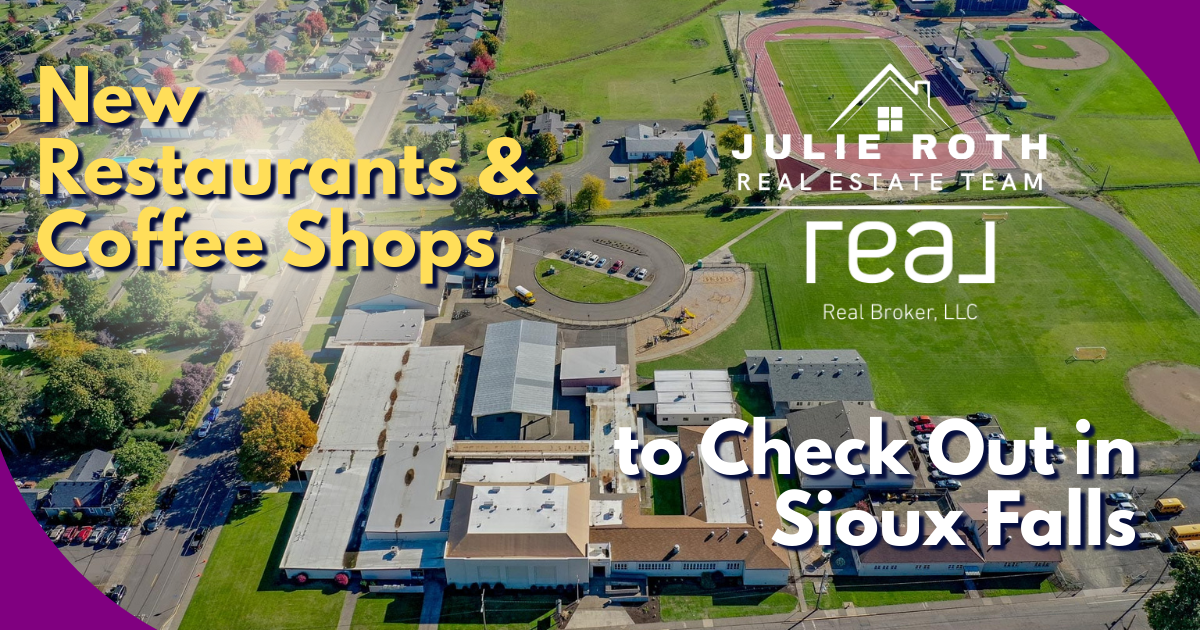 New Restaurants & Coffee Shops to Check Out in Sioux Falls header image.