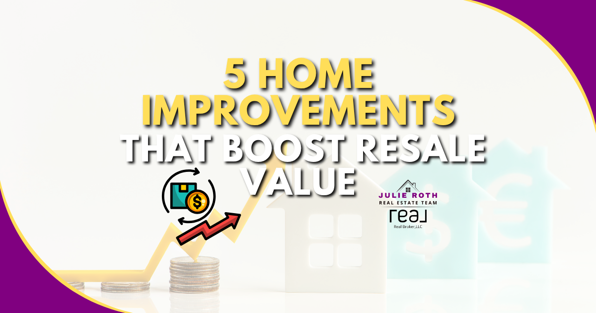 5 Home Improvements That Boost Resale Value header image.