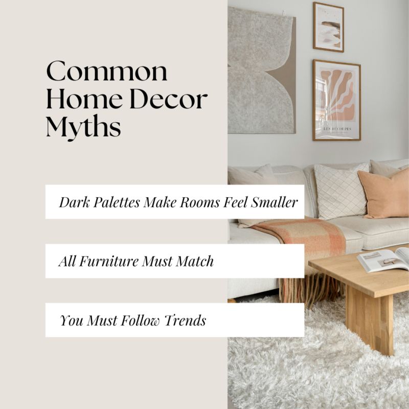 Busting Home Decor Myths header image.
