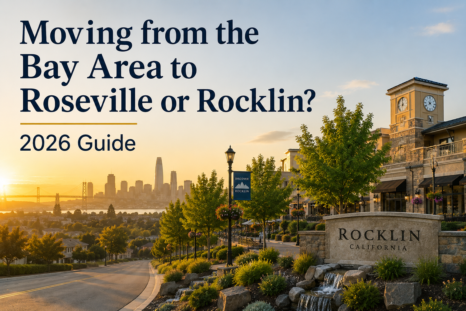 7 Things Bay Area Buyers Should Know Before Moving to Roseville or Rocklin header image.