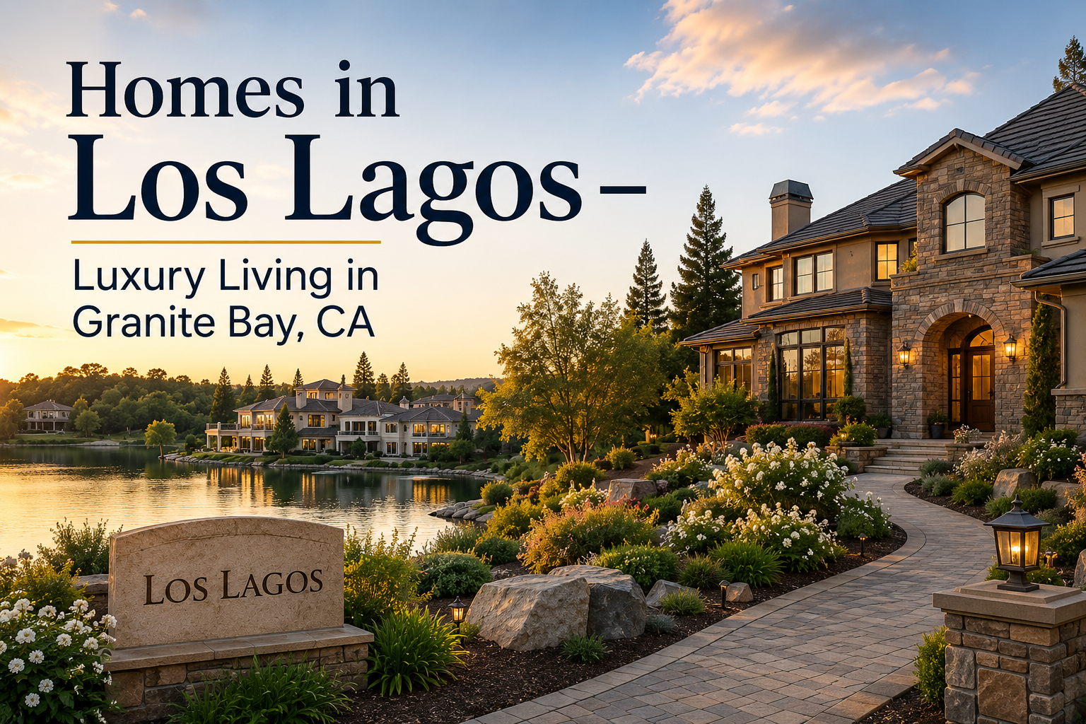 Homes in Los Lagos – Luxury Living in Granite Bay, CA