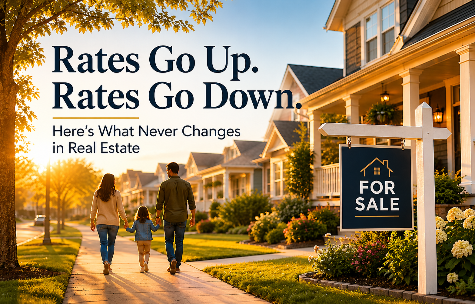 Rates Go Up. Rates Go Down. Here’s What Never Changes in Real Estate