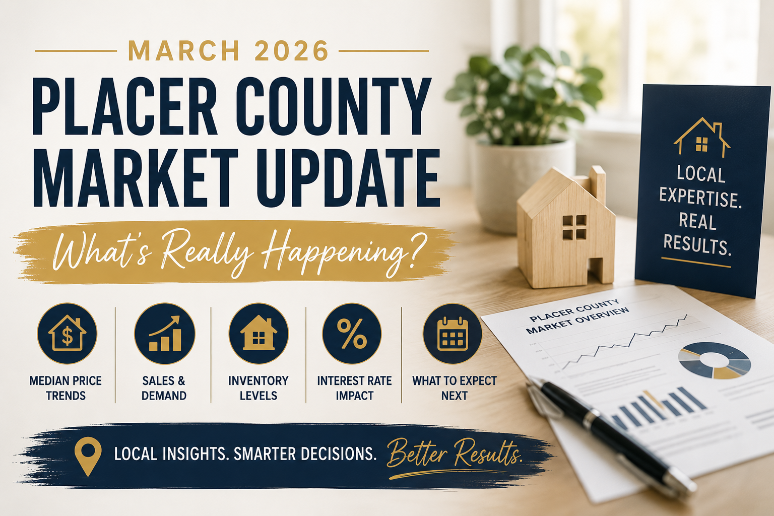 March 2026 Placer County Market Update: What’s Really Happening? header image.
