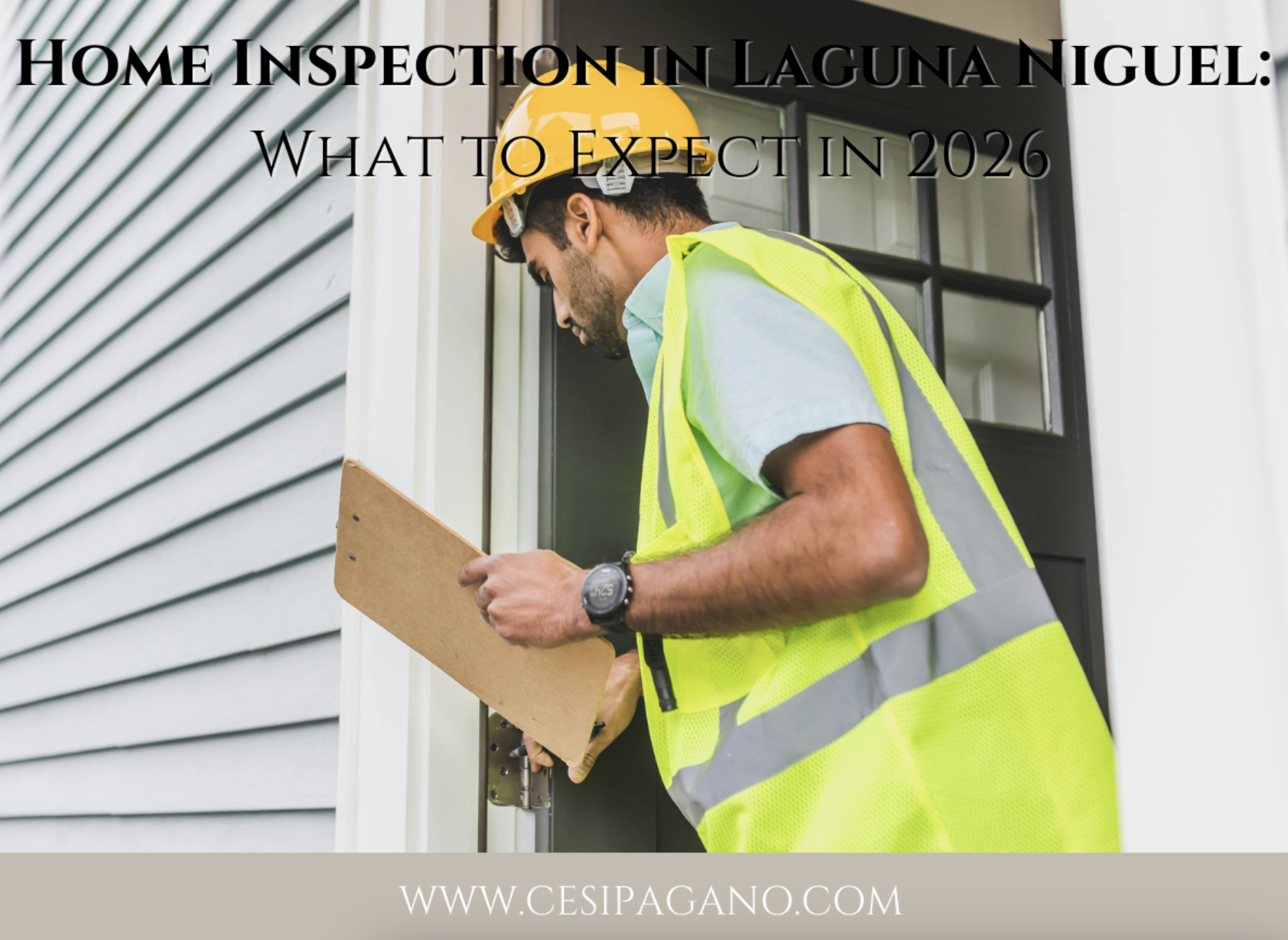 Home Inspection in Laguna Niguel: What to Expect in 2026 header image.