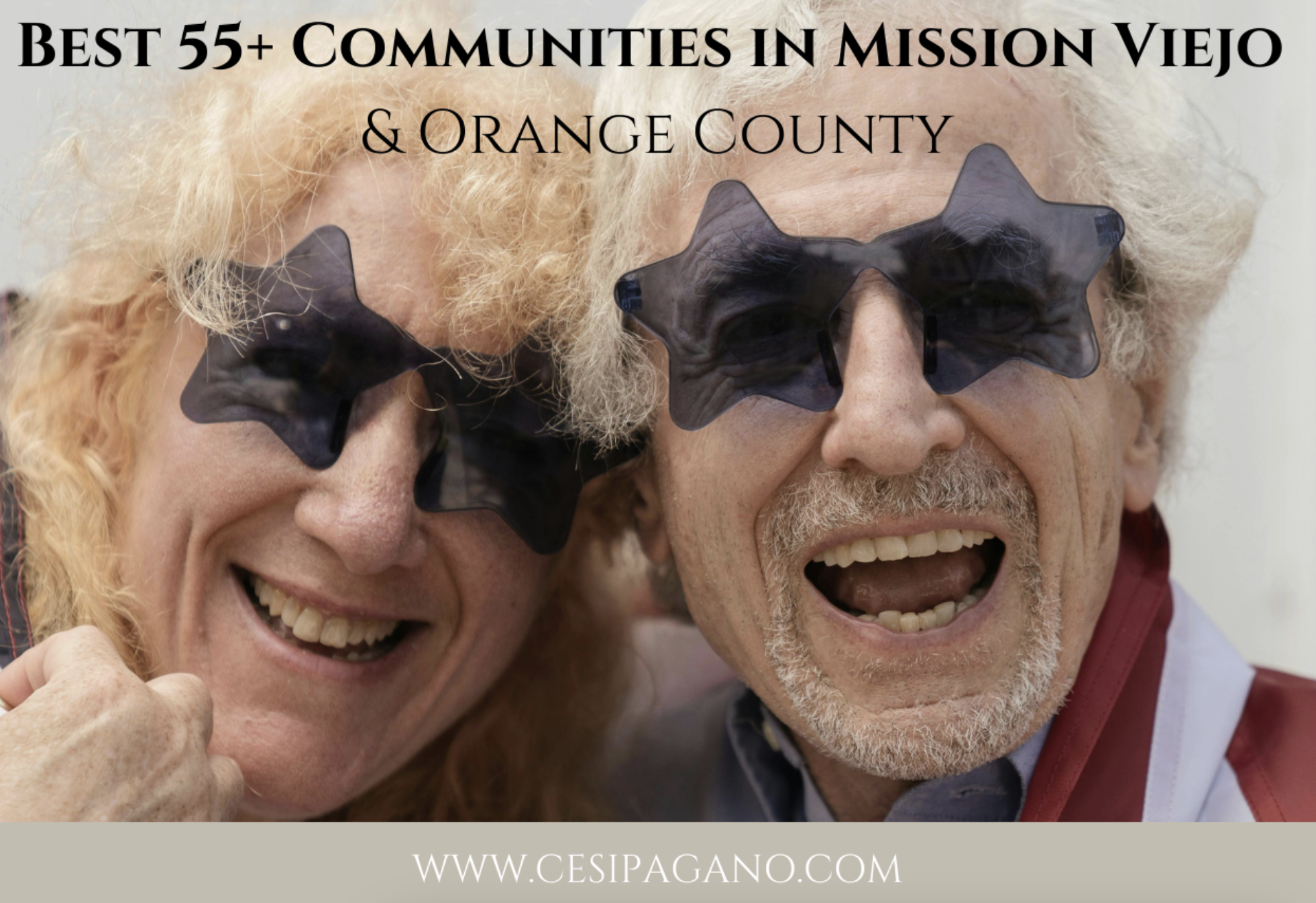 Best 55+ Communities in Mission Viejo & Orange County header image.