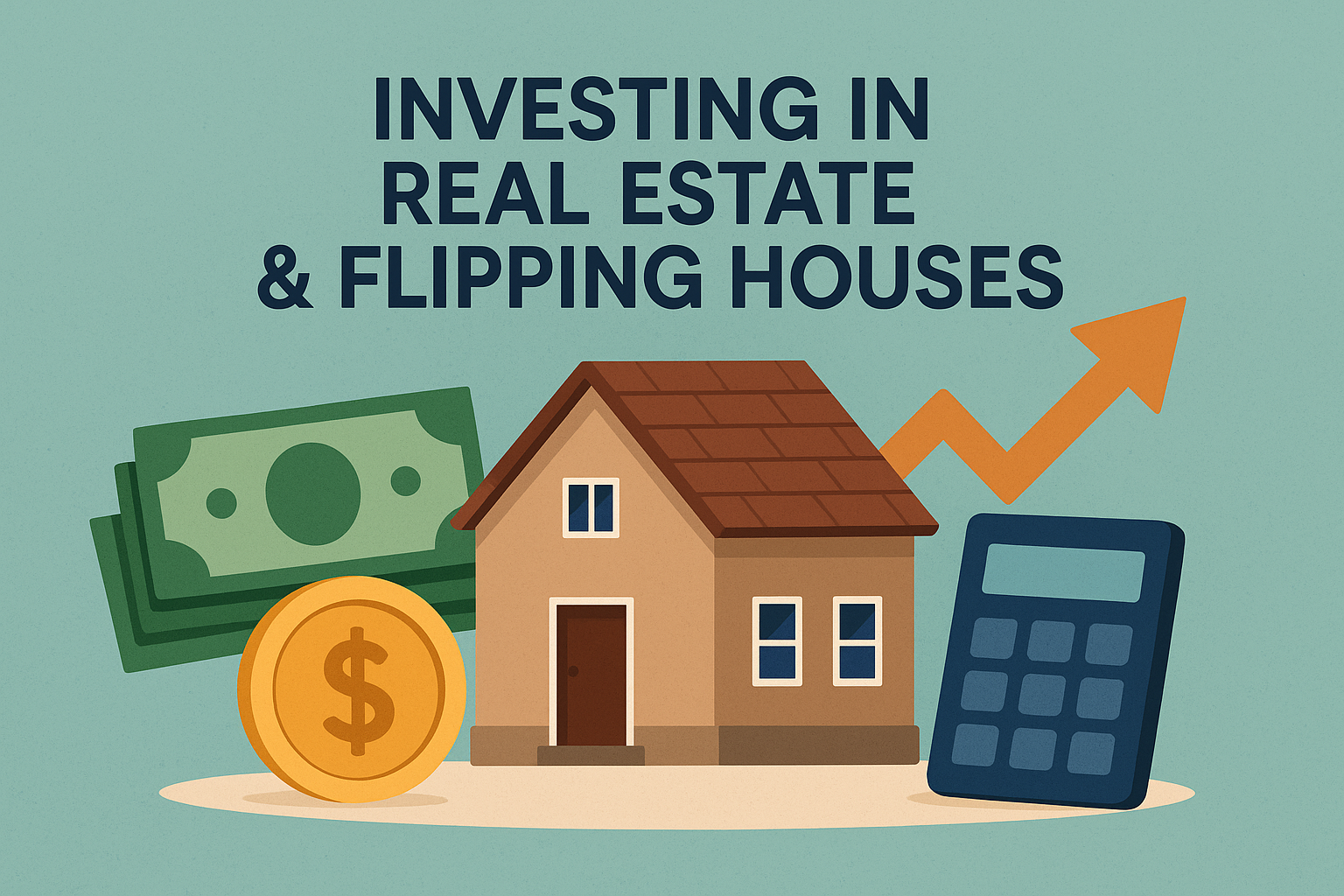 Investing in Real Estate: Unlocking the Potential of Investment Properties and Flipping header image.