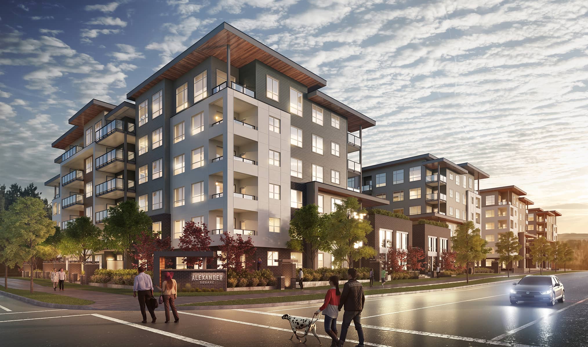 Alexander Square – Langley header image.