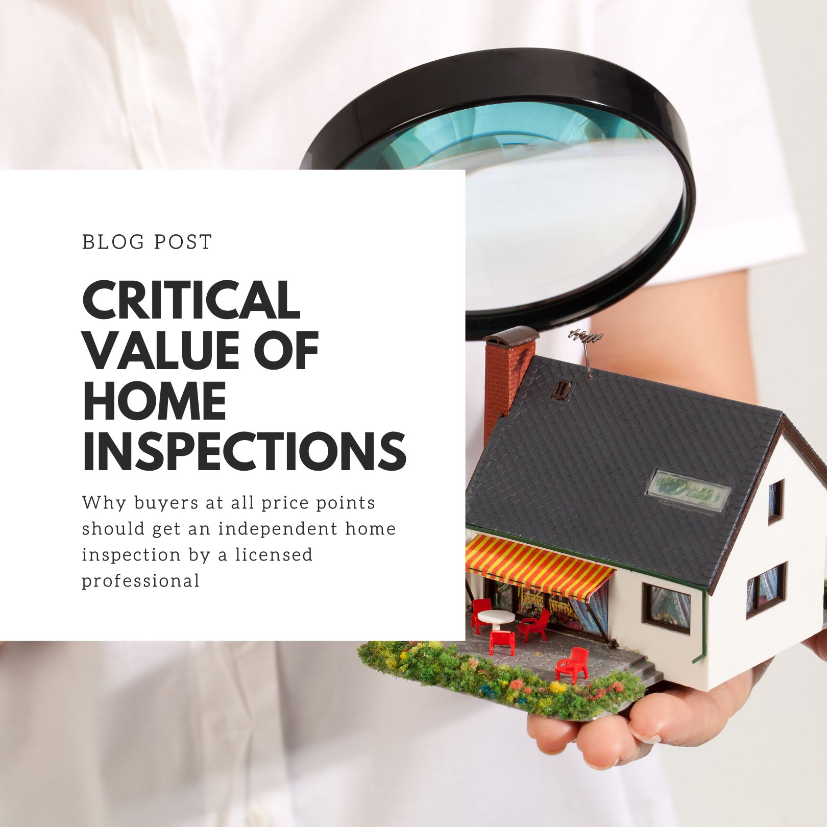 The Vital Role of Home Inspections in the Home Buying Process header image.