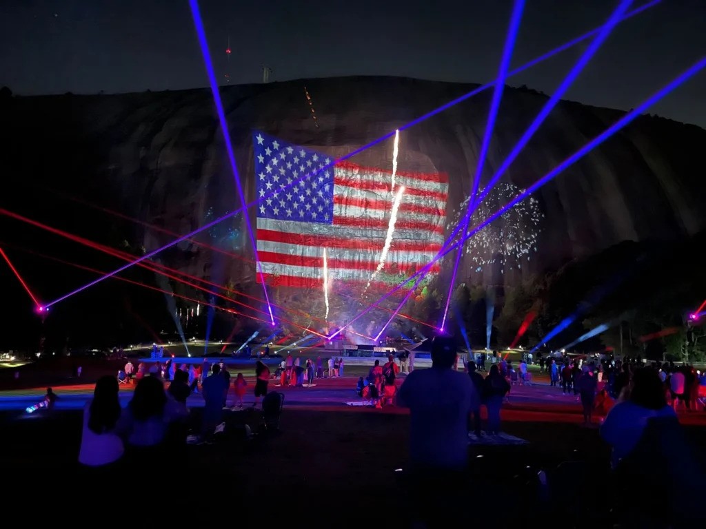 Spectacular Fourth of July Fireworks at Stone Mountain Park header image.