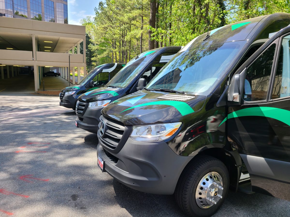 Buckhead's new transit van