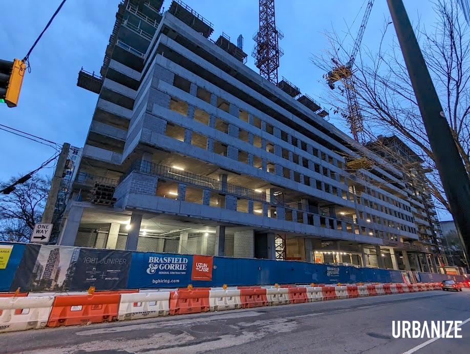 Two-Tower Project Rising Near Piedmont Park Marks One Year of Construction header image.