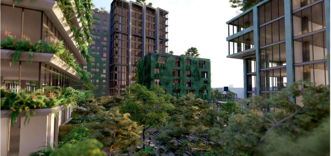 New Renderings Revealed for Star Metals District in Atlanta's West Midtown header image.