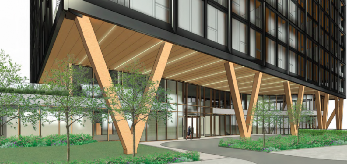 Timber-Built Tower Proposal Advances in Buckhead Village header image.