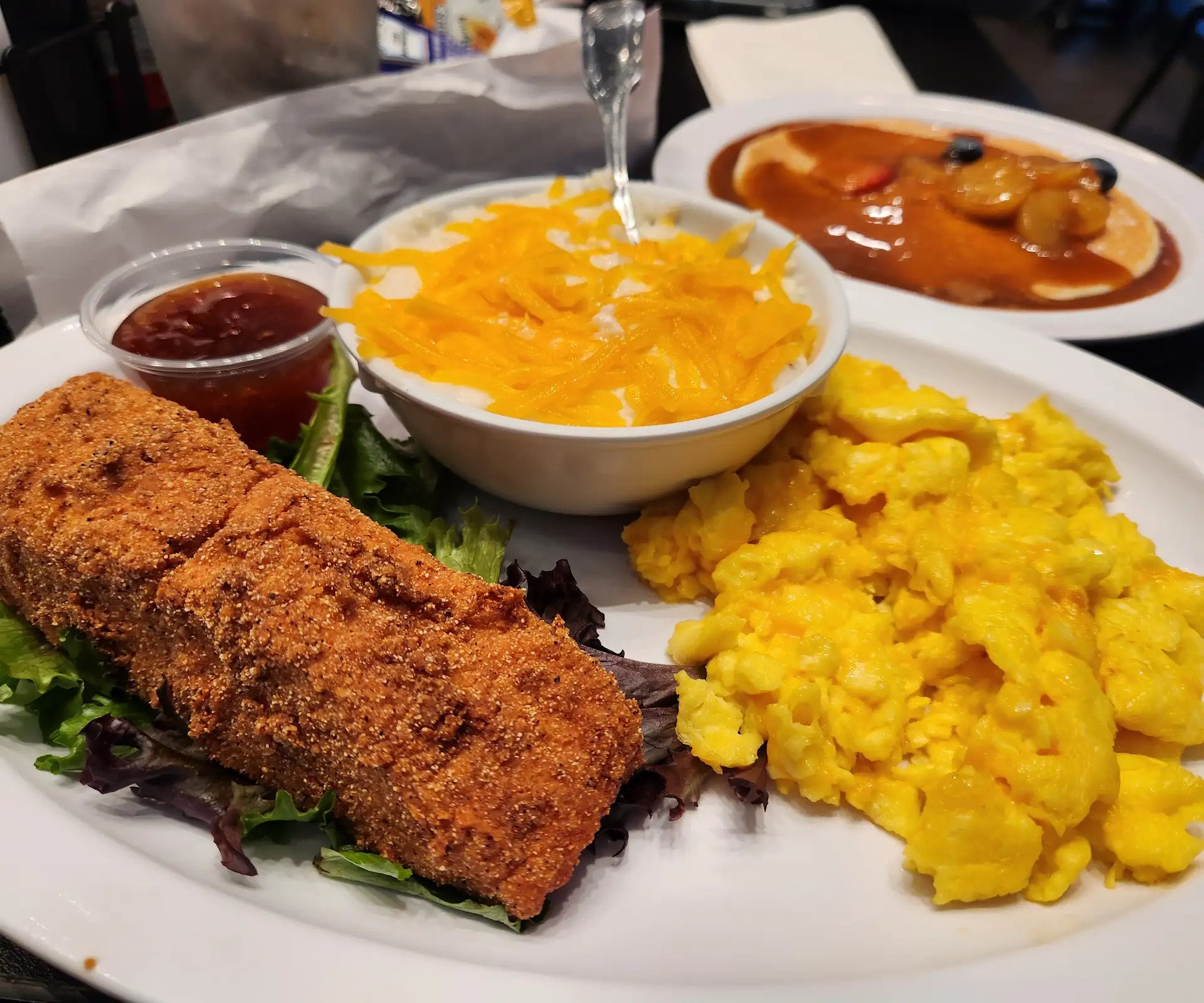 Grits and Eggs Breakfast Kitchen: A New Spot for Southern Comfort Food header image.