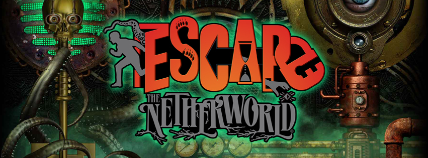 Survive NETHERWORLD’s Horror-Filled Escape Rooms! header image.