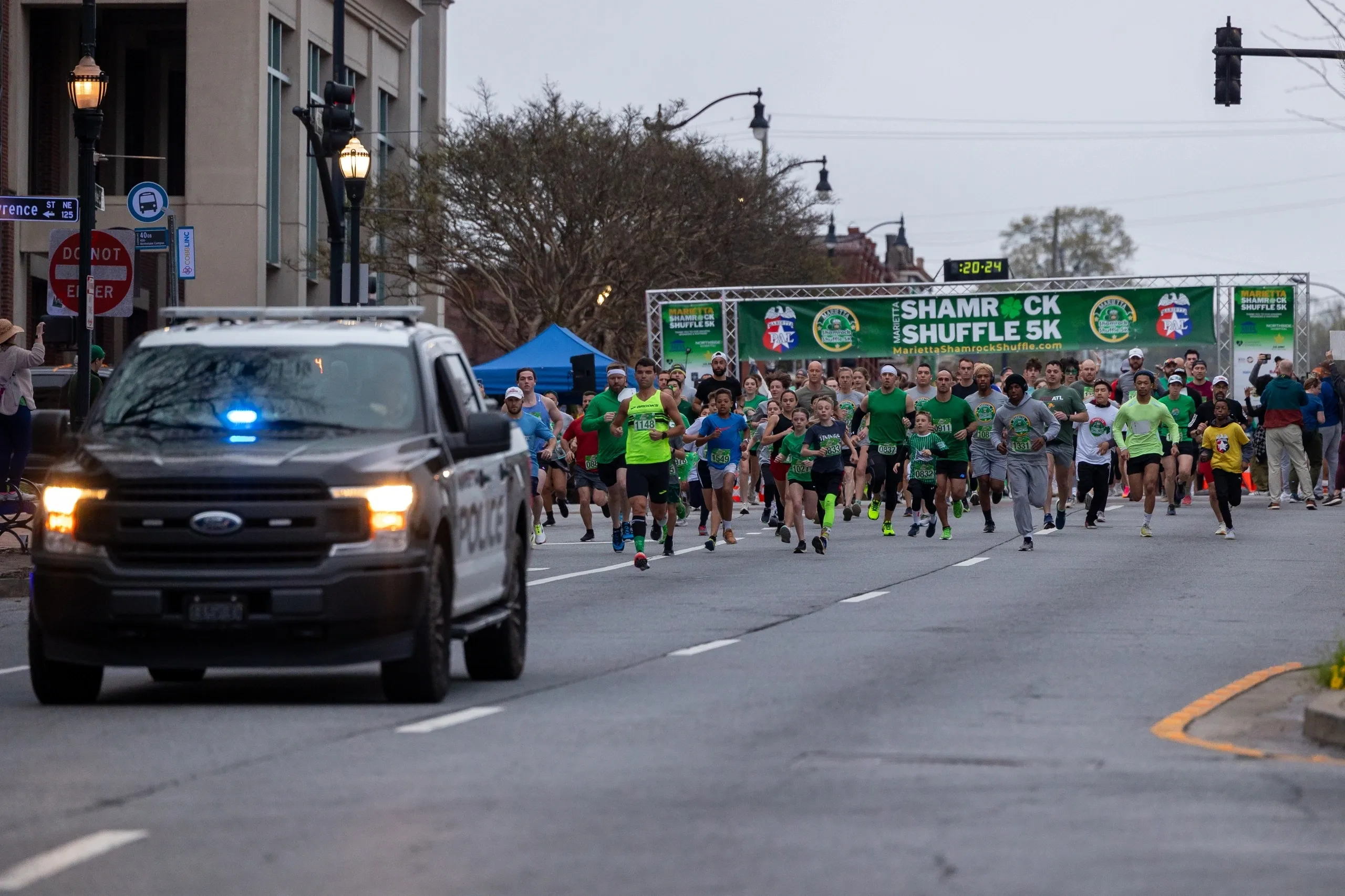 Get Your Green On at the 9th Annual Marietta Shamrock Shuffle 5K header image.